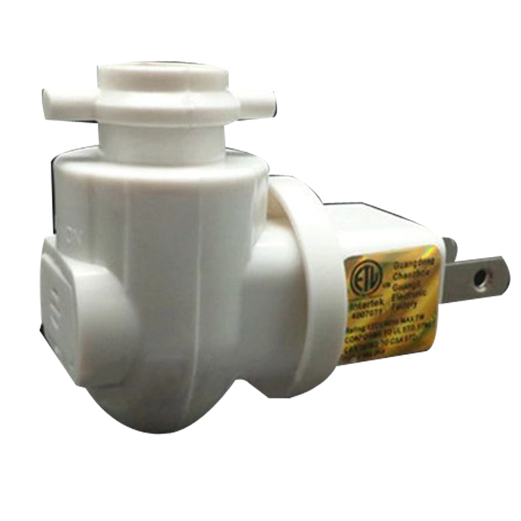 ETL approved USA Pakistan Salt Wall lamp socket sensor Night Light holder rotating electrical plug in 110V and 250V 1