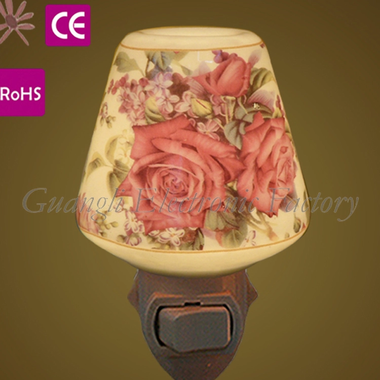 OEM support 110V/220V indicator light fragrance ceramic bedroom lamp 1