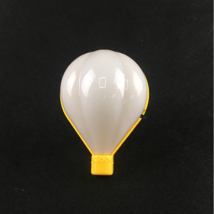 OEM night light 0.6W AC 110V 220V W043 Fire balloon shape 3 SMD mini switch plug in 1