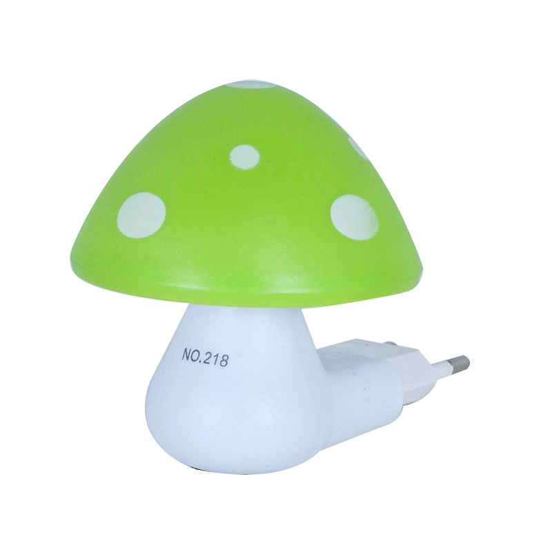 OEM 1.5W AC 110V or 220V W022 Mushroom shape 16SMD mini switch plug in table lamp night light 1