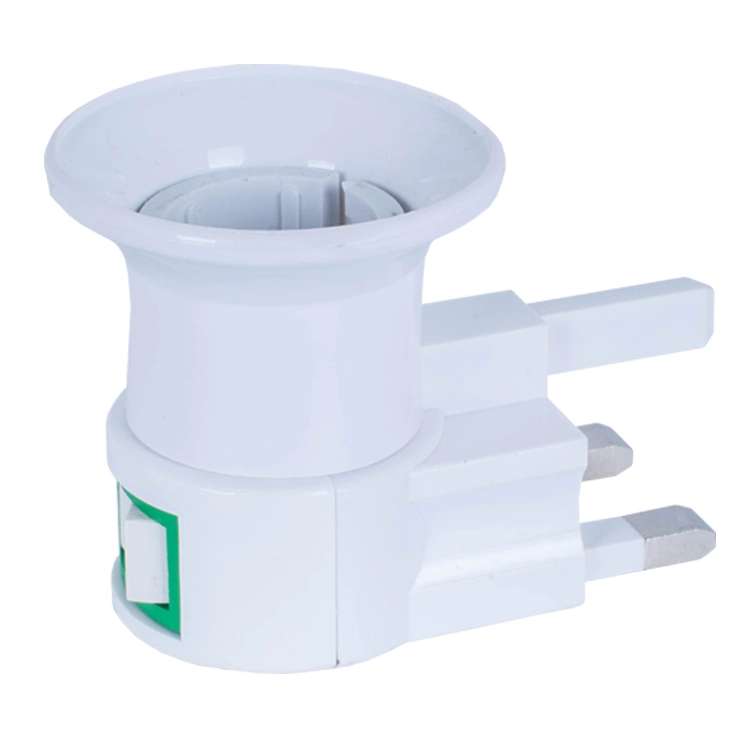 UK BS to B22 caliber lamp electrical plug socket types adapter factory 1
