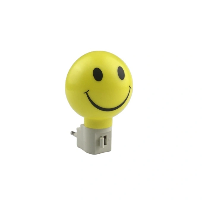 OEM A61-S smile pattern plastic mini switch nightlight CE ROSH approved HOT SALE promotional gift items 1