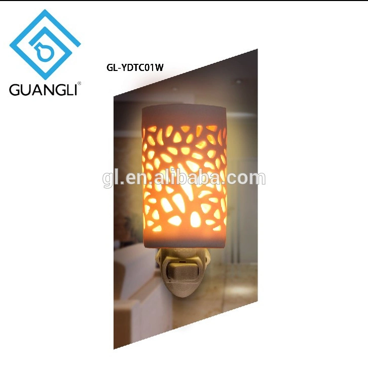 Ceramics hollow Air Purifier night light Himalayan rock Salt Lamp ETL CE SAA CB BS Plug in 1
