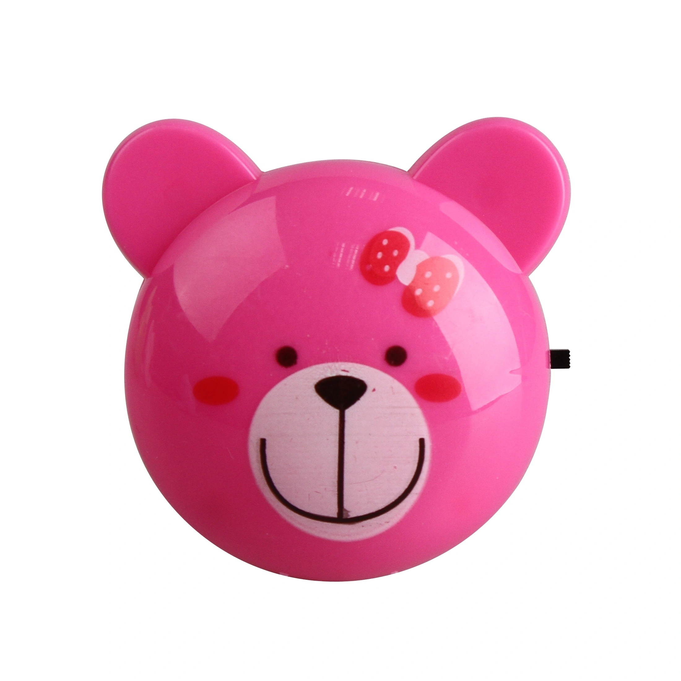 bear head shape 4 SMD mini switch plug in night light 0.6W AC 110V 220V W061 1