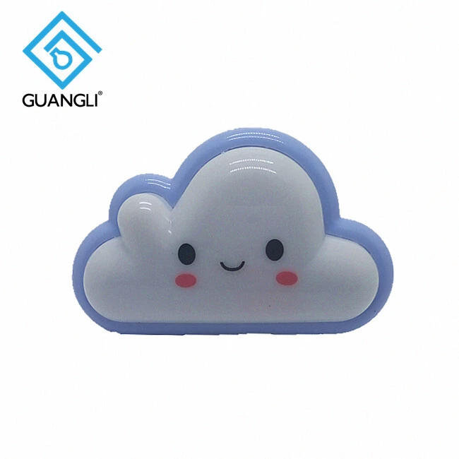 OEM Cloud shape LED SMD mini switch plug in night light with 0.6W and 110V or 220V W029 1