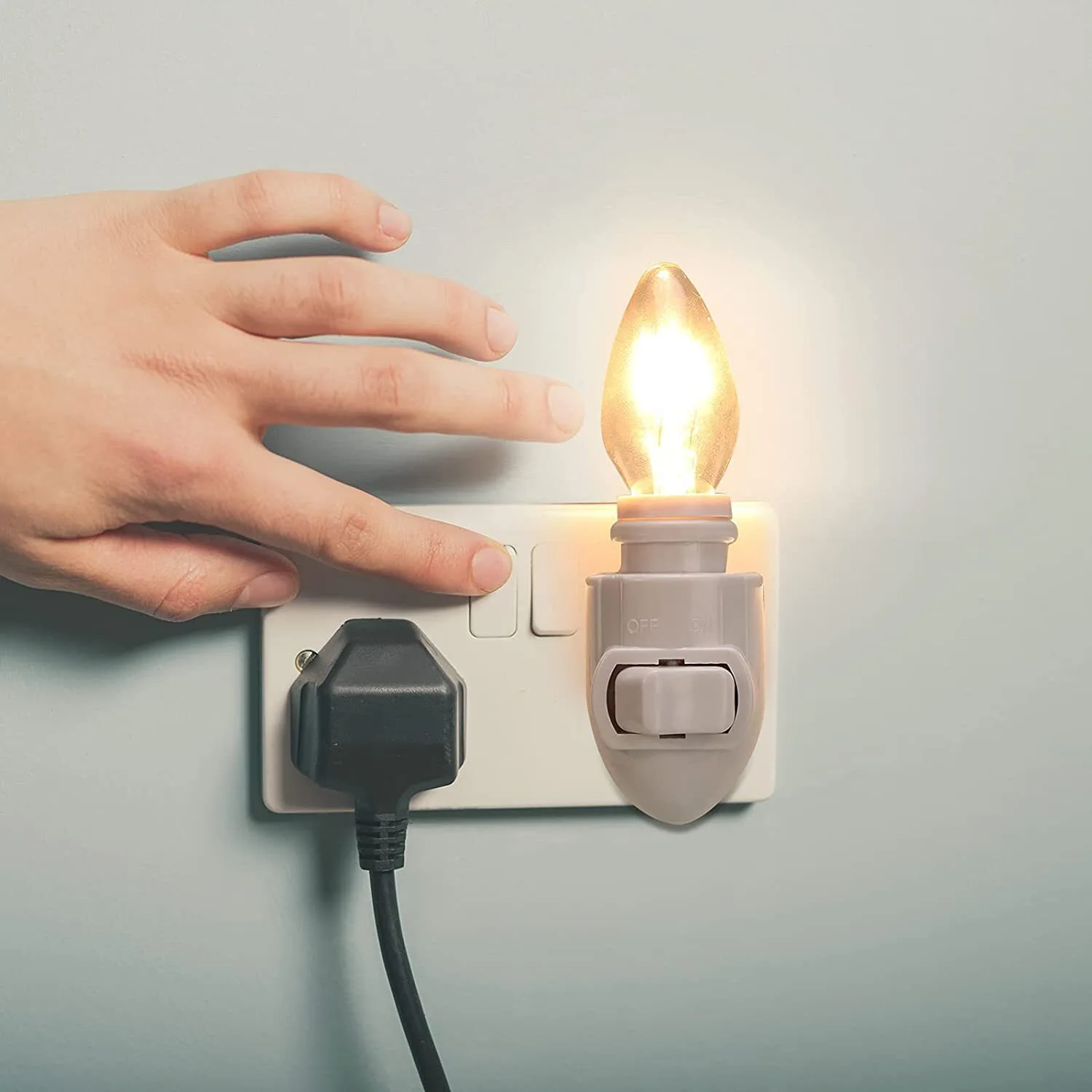 ETL CETL night light part american lamp socket electrical plug in wall lamp holder lamp base 1
