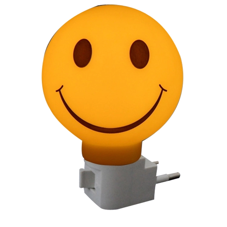 A61-S smile pattern plastic mini switch nightlight CE ROSH approved HOT SALE promotional gift items 1