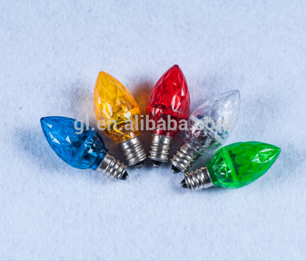 CE 110v 220v decorative E12 E14 plastic wholesale led bulb 4 pcs 1