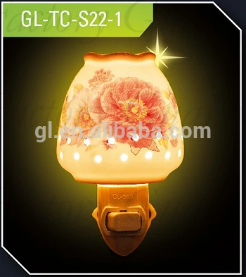 ETL CE ROHS BS Ceramic Night light , living room lamp AROMA 1