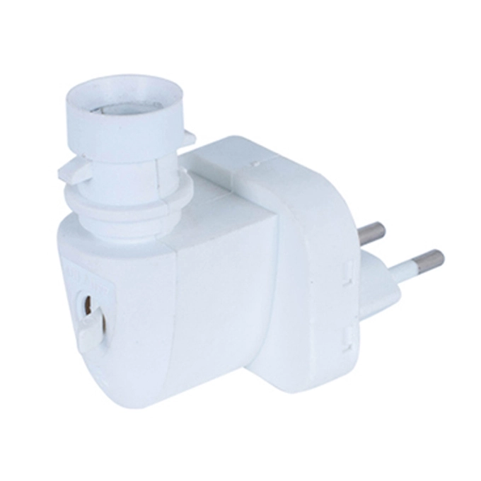 E14 CE ROHS approved sensor night light lamp socket with LED lighting plug in socket 1