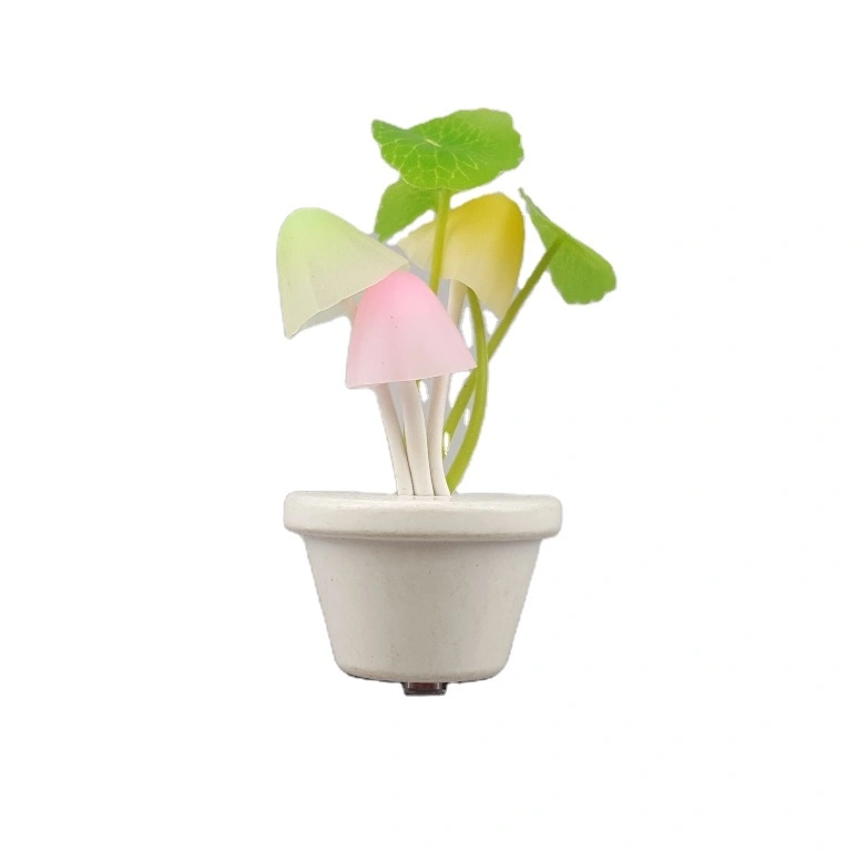 GL-007 Novelty mushroom wall lamp plug in night light decorationFor Baby Bedroom cute gift 1