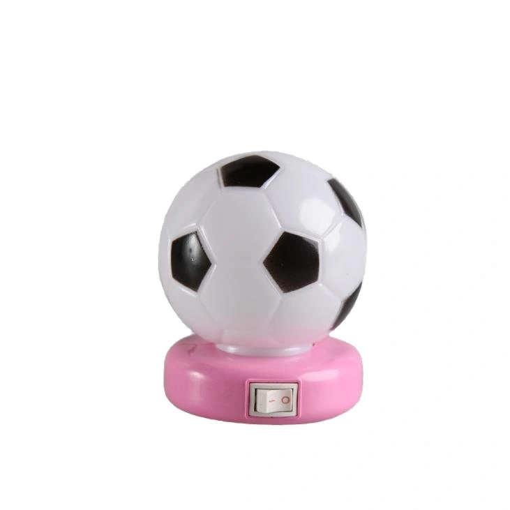 OEM W071 World Cup Souvenir gifts Soccer Football 5SMD mini switch plug in LED night light 0.6W AC 110V 220V 1