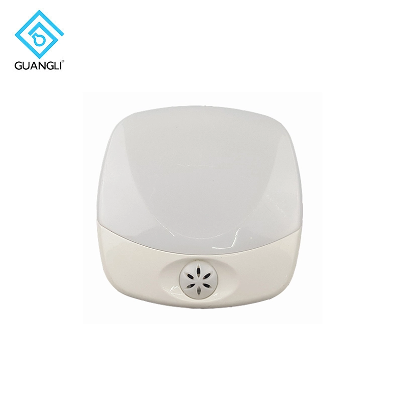 CE induction sensor baby kids LED Plug in night Light OperatedSquare Wall Lamp with Dusk to Dawn EU BS plug OEM 1