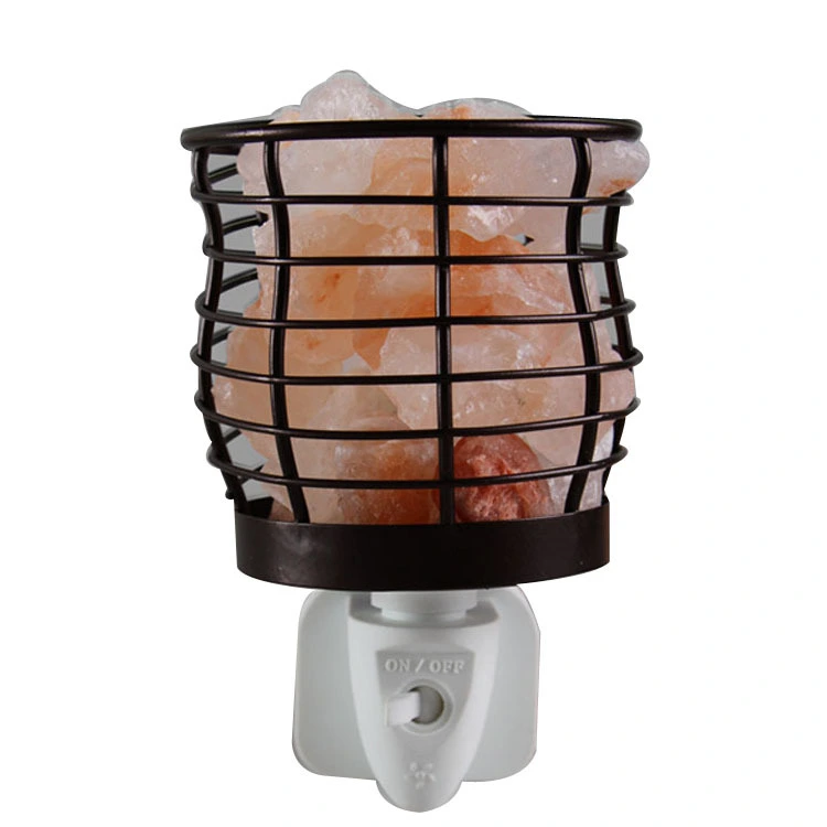 Brown leaves Salt lamp Aroma Essential Oil Iron Craftworks night light AC 110v 220v GL-TY05 ETL CE SAA CB BS 1
