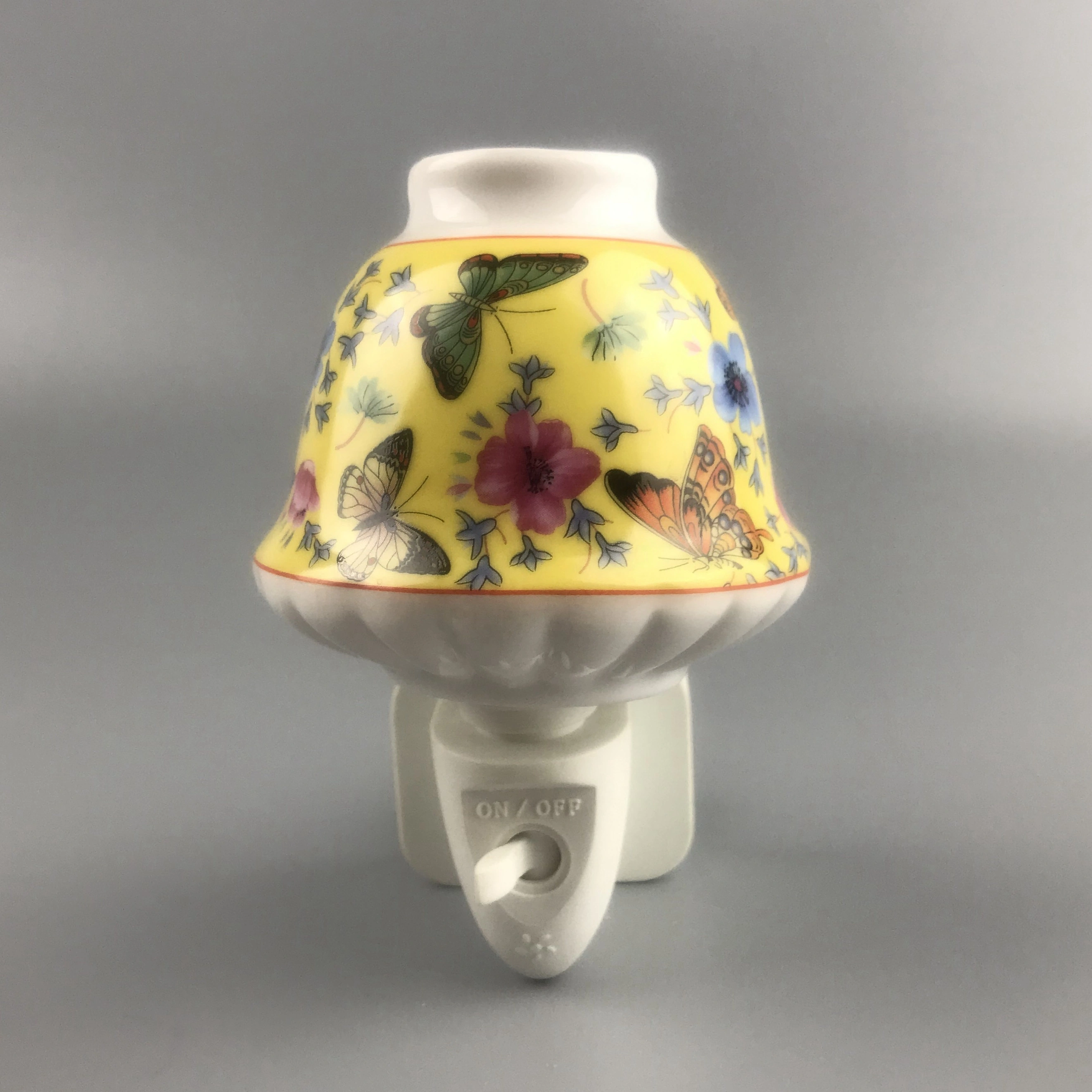 ETL CE SAA BS ceramic decoration porcelain night light with sensor and switch and bulb with 110V and 220V and 5 or 7 W 1