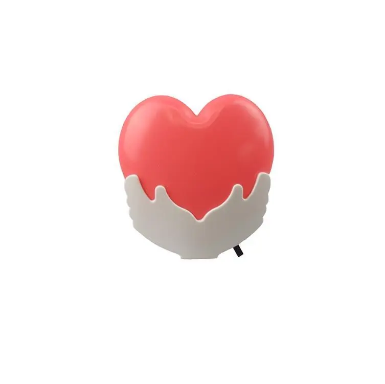 W120 Heart in hand switch plug in led night light For Baby BedroomValentine's day gift 1