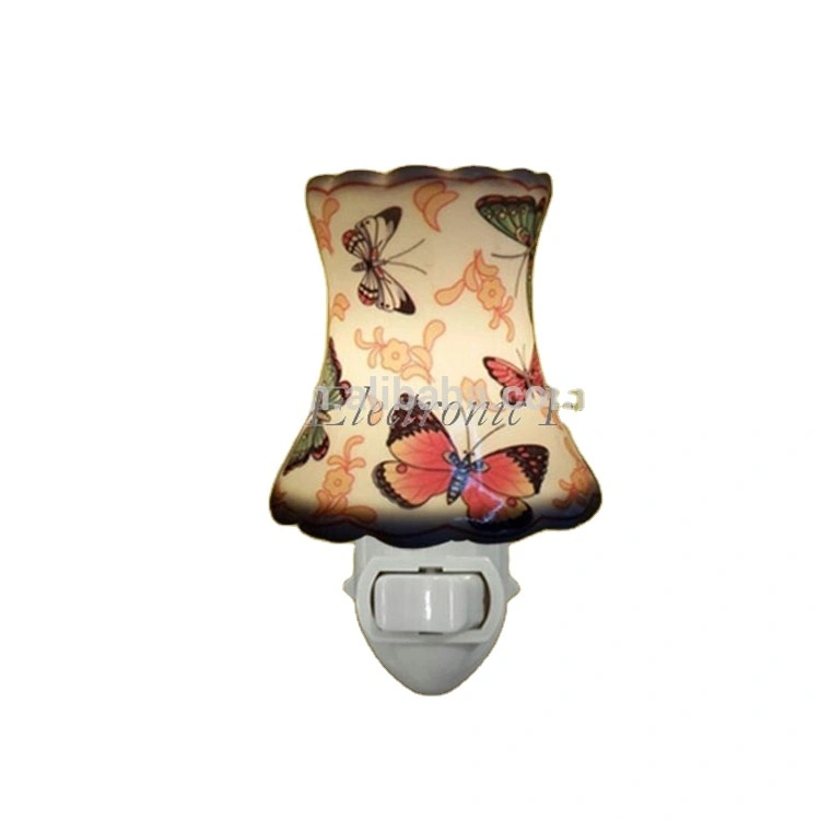 fashionableceramicwall lamp with button switch led lights holiday decoration in door 1