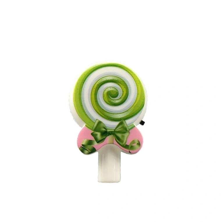 GL-111 Novelty mini lollipopwall lamp plug in night light decoration For Baby Bedroom cute gift 1