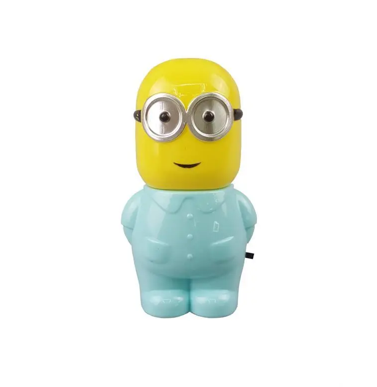 hot sale OEM W121 Popular Minions switch plug in led night light For Baby Bedroom child gift wall decoration 1