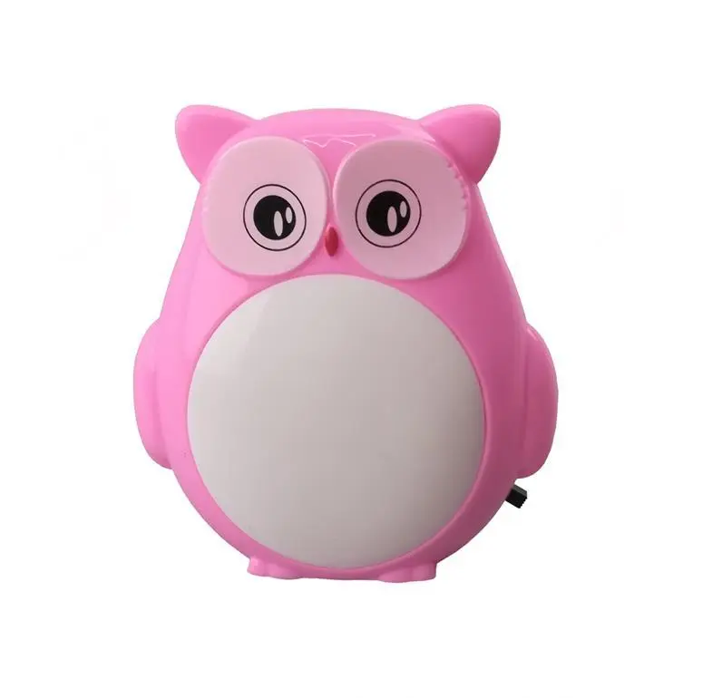 W004 Helloween owl lamp switch plug in led night light For Baby Bedroom holiday gift for children 1