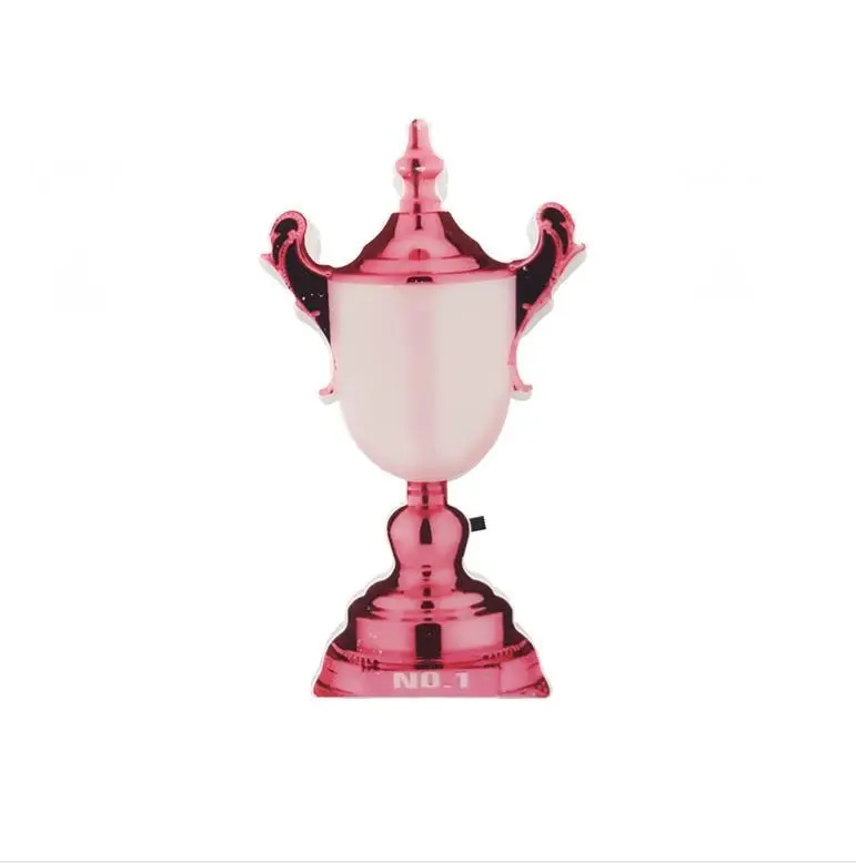 W122 Number one champion trophy lamp switch plug in led night light For Baby Bedroom child gift 1