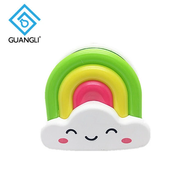 W030 rainbow shape LED SMD mini switch plug in night light and 110V or 220V AC 1