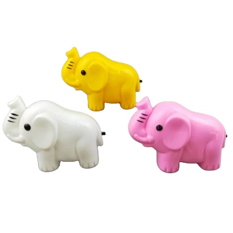 OEM W027 Elephant shape LED SMD mini switch plug in night light with 0.6W and 110V or 220V 1