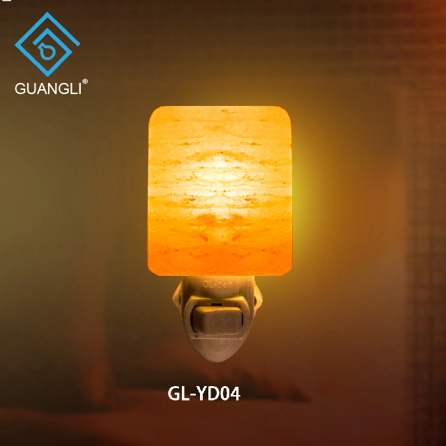 Himalayan crystal salt lamp socket Rock Salt Night Light Wall lamp with ETL 1