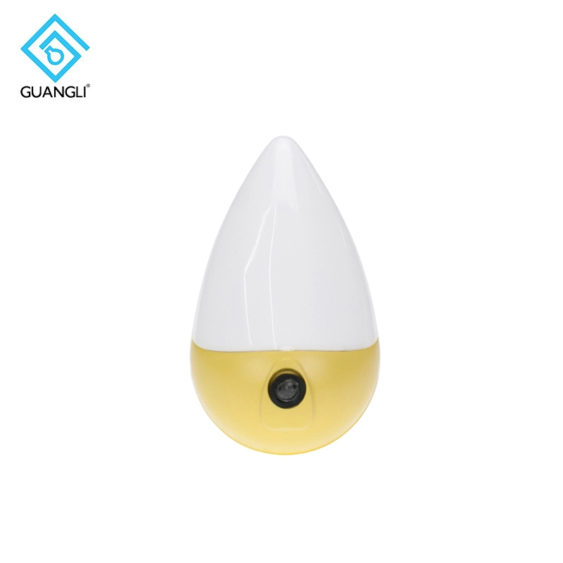 A68 OEM sensor plug in led water drop ABS material lamp night light for bed room 1