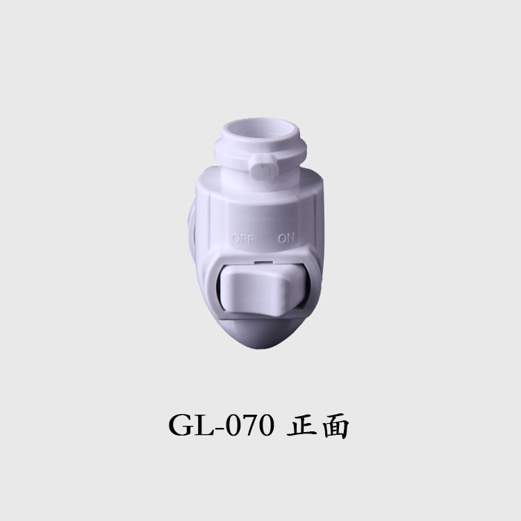 ETL approved USA night light electrical lamp socket holder with rotating plug in wall USA plug socket 110v 1