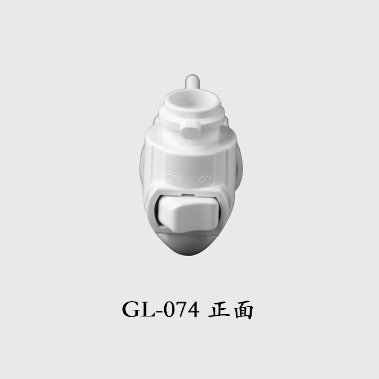 OEM ETL approved USA Canada Switch socket lamp holder rotating night light socket plug in for ceramic，iron, salt lamp 110V-120V 1