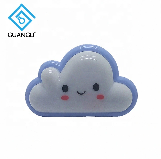 Cloud shape LED SMD mini switch plug in night light with 0.6W and 110V or 220V W029 1