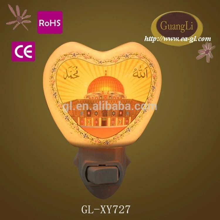 stair way hall way bedroom wall ceramic lamp Islam light 1