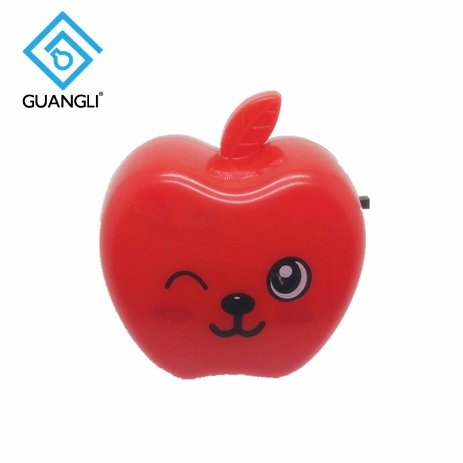 Fruit Apple shape plug in switch cartoon night light 1