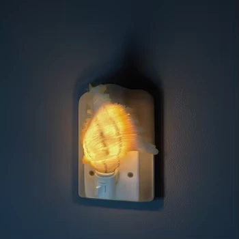 Charming Nordic Decorative GL-HL1 Resin Conch Night Light Lamp For Home And Bedroom Decoration 1