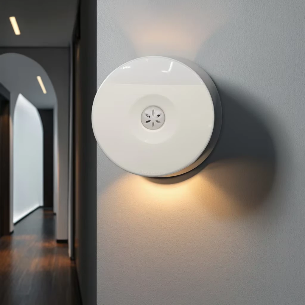 Sensor Night Light plug In LED Wall Lamp A82 With Light Control For Indoor Bedroom 110-220V 0.8W 1