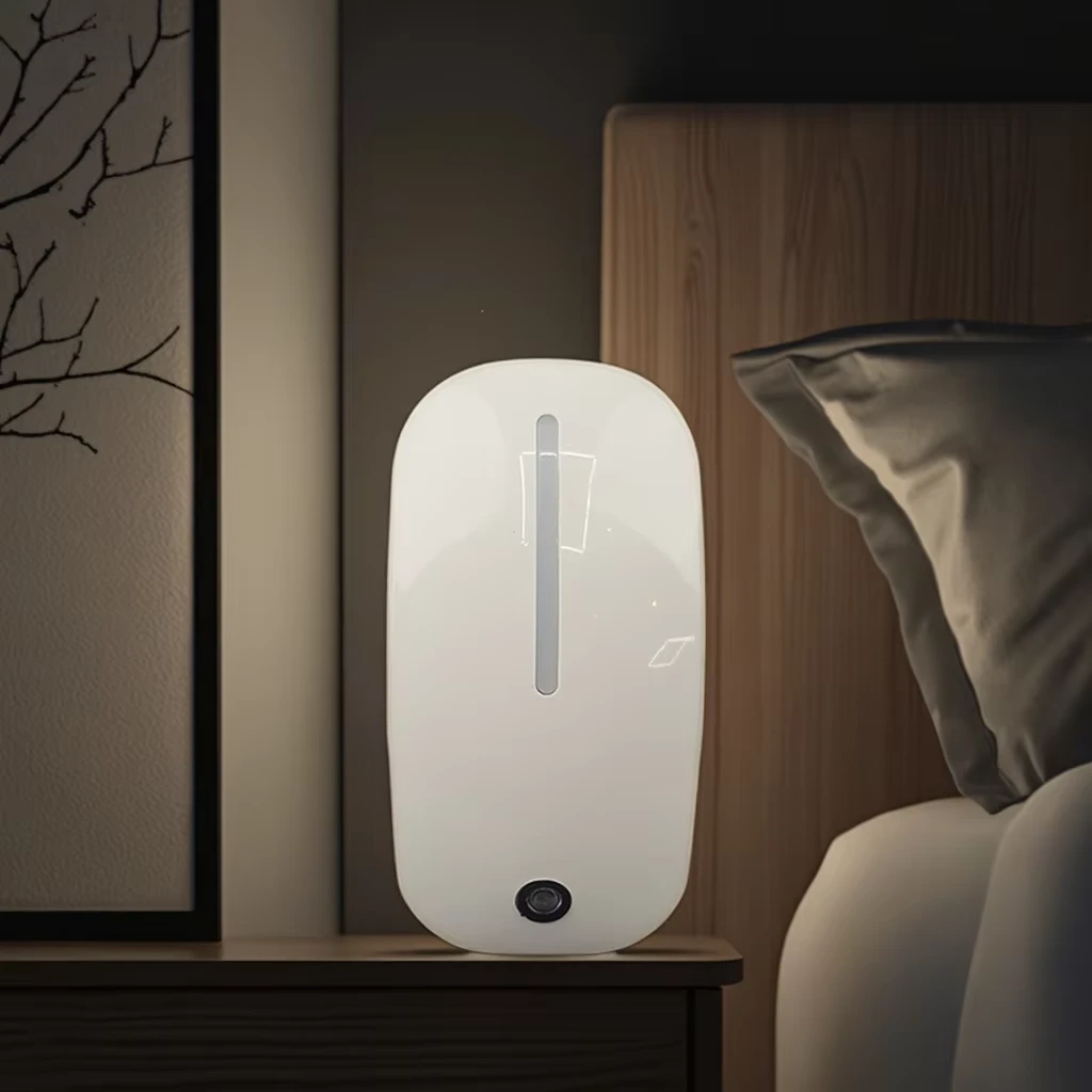 Wall Plug in Night Light A66 With Light Sensor 1W 110V-240V For Bedroom Kids Room 1
