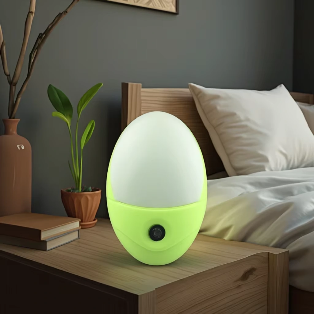 Wall Plug In Night Light A58 With Light Sensor Control 0.6W 110V-240V For Indoor Kids Bedroom 1