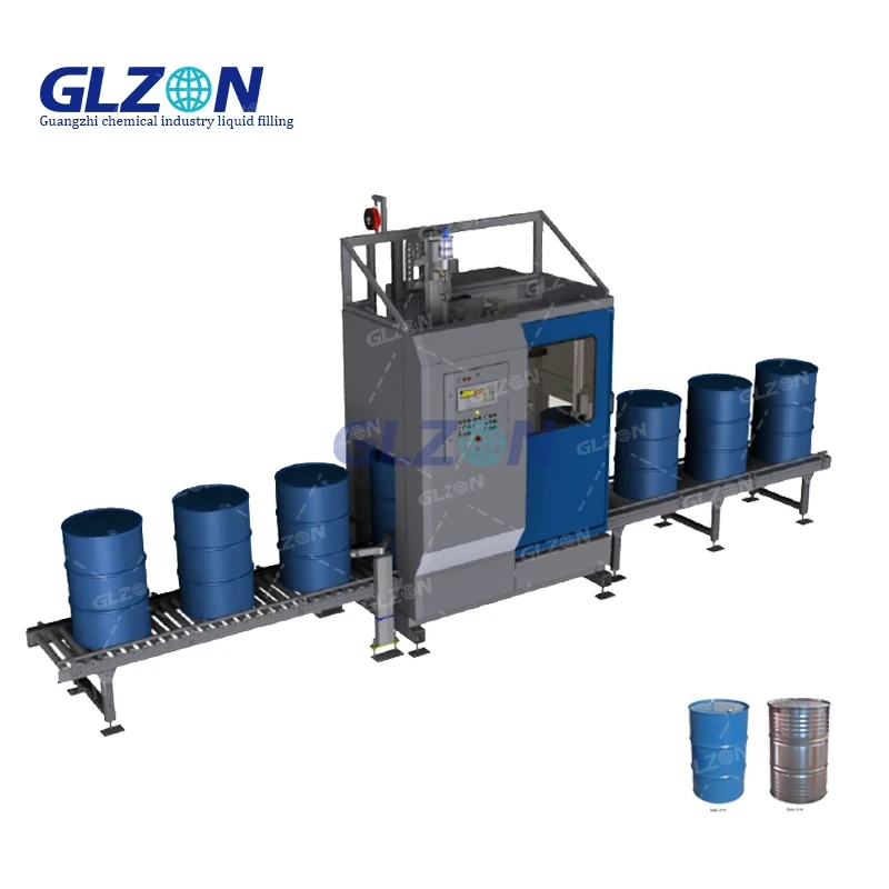 2-head Chemical Liquid Plastic Tank Filling Machine 1