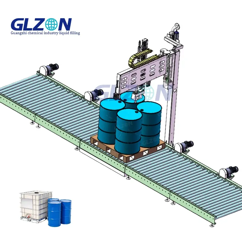 GLZON Industrial Filling System 1kw / Gzm-1000auto-4PTmanufacturer 3