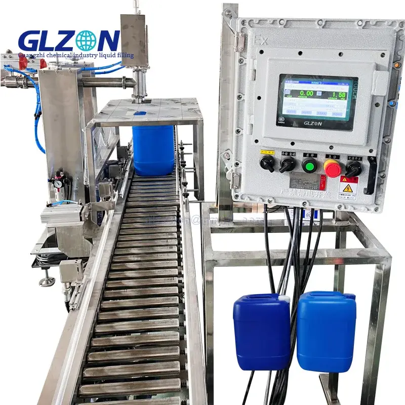 Bestbeverage Filling Machine 5-30kg Wood 4