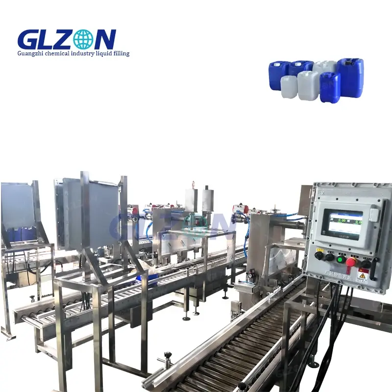 Bestbeverage Filling Machine 5-30kg Wood 6