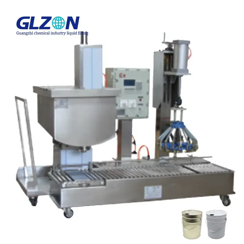 GLZON Paint Filling Equipment Providedfactory 7