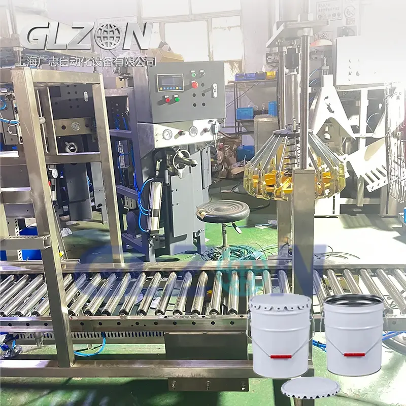 Custom Aerosol Paint Filling Machine for Sale Factory 5
