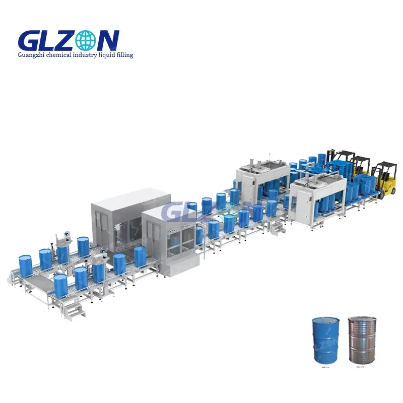 Automatic Palletizer Machine GLZON Brand Liquid Like Coating 2 2