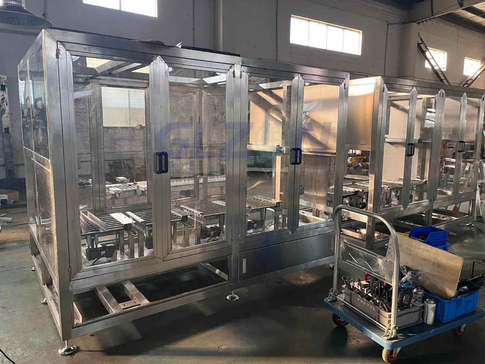 Can Depalletizer Machine Liquid Like Coating GLZON 3
