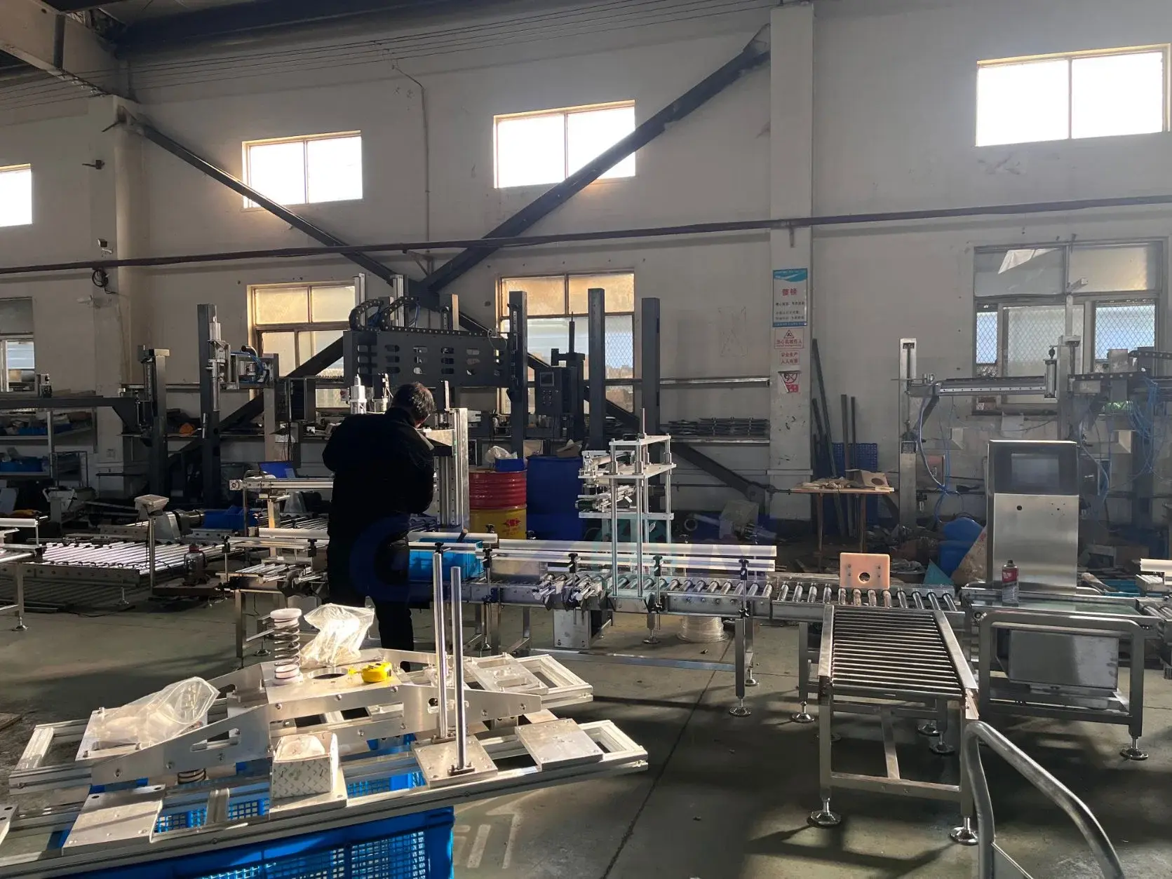 Can Depalletizer Machine Liquid Like Coating GLZON 6