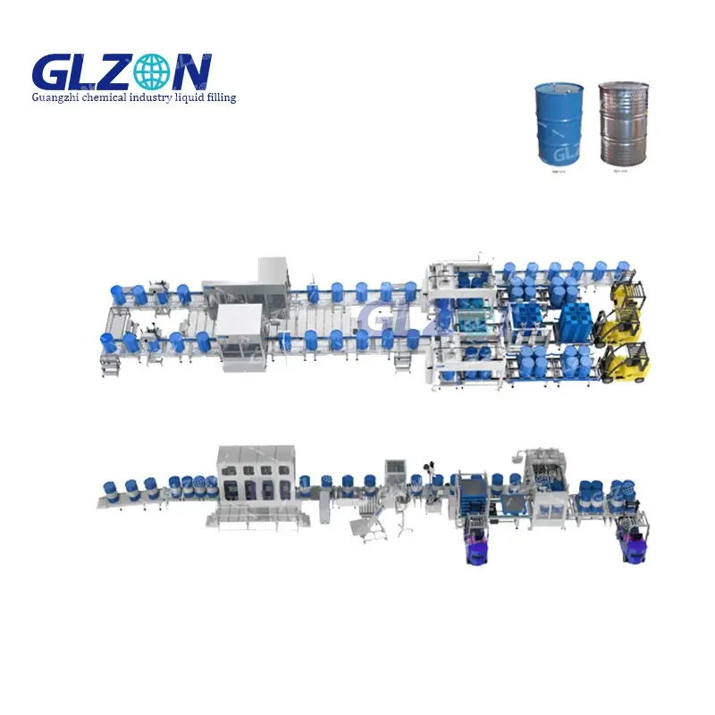 Customsmall Scale Bottle Filling Machine Liquid Like Coating 60-200kg 2