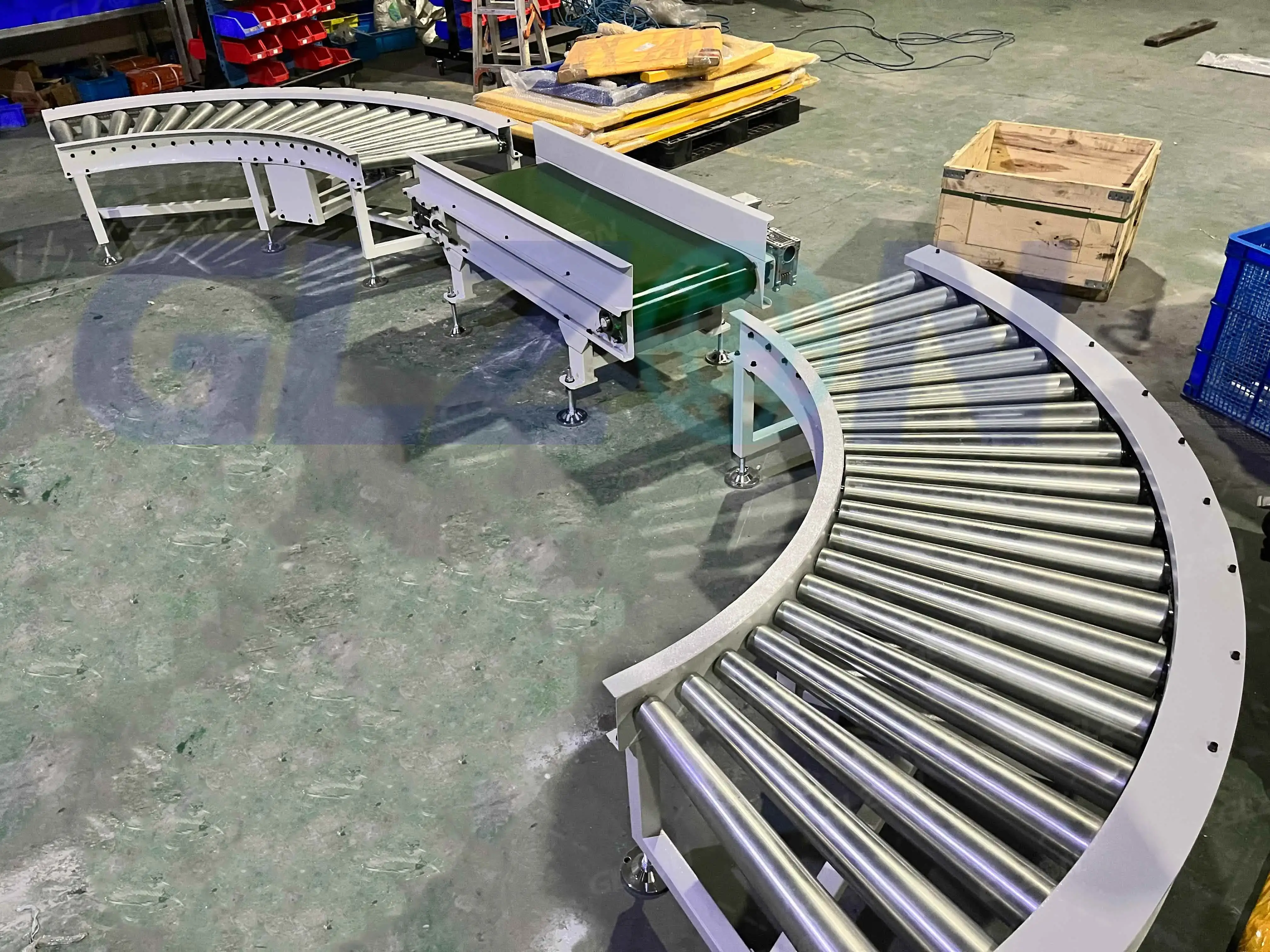 Top Conveyor Belt Machine for Sale GLZON Manufacture 6