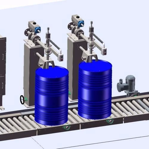 Mesin Pengisian Drum Cecair Automatik untuk bahan kimia 1